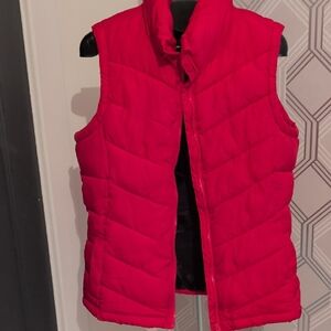 Faded Glory Women's Hot Pink Quilted Vest